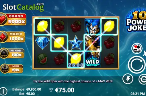 Οθόνη3. 10 Power Joker Κουλοχέρης 