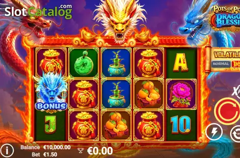 Οθόνη2. Pots of Power: Dragon’s Blessing Κουλοχέρης 