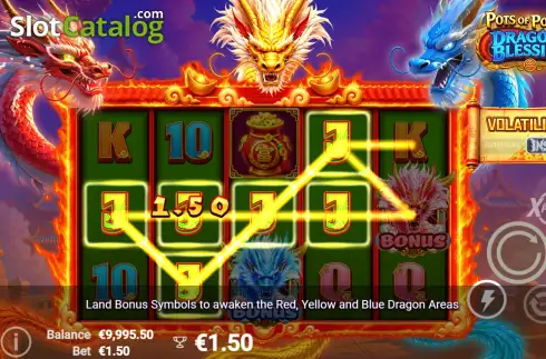 Οθόνη3. Pots of Power: Dragon’s Blessing Κουλοχέρης 
