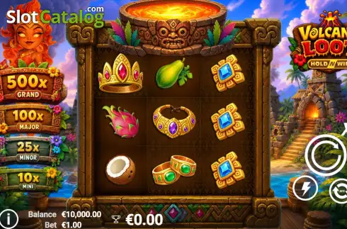 Οθόνη2. Volcanic Loot Κουλοχέρης 