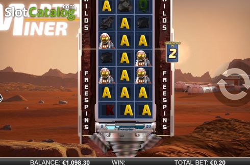 Οθόνη5. Martian Miner Infinity Reels Κουλοχέρης