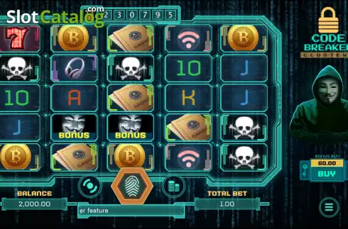 Οθόνη3. Code Breaker Clusters Κουλοχέρης 