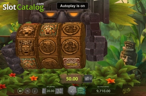 Οθόνη4. Aztec Adventure Κουλοχέρης