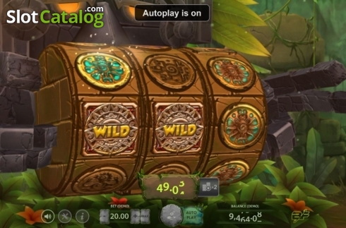 Οθόνη5. Aztec Adventure Κουλοχέρης