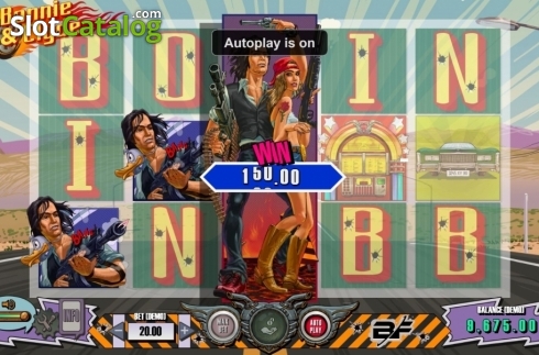 Οθόνη4. Bonnie & Clyde (BF games) Κουλοχέρης