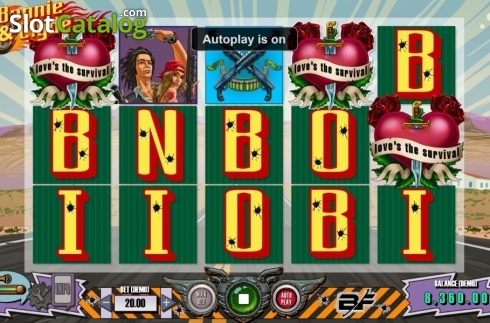 Οθόνη6. Bonnie & Clyde (BF games) Κουλοχέρης