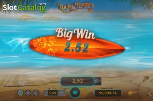 Οθόνη4. Lucky Tropics Κουλοχέρης 