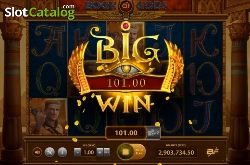 Οθόνη6. Book of Gods (BF games) Κουλοχέρης