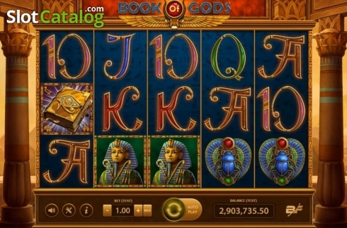 Οθόνη2. Book of Gods (BF games) Κουλοχέρης