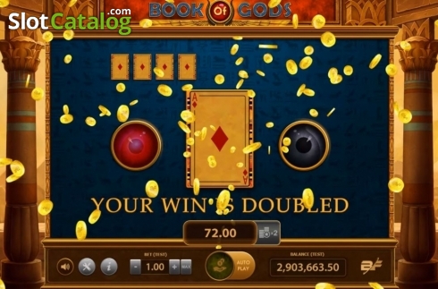 Οθόνη5. Book of Gods (BF games) Κουλοχέρης