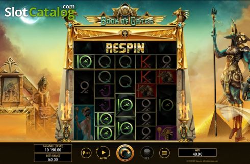 Οθόνη4. Book of Gates (BF games) Κουλοχέρης