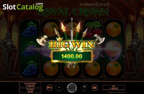 Οθόνη5. Royal Crown Remastered Κουλοχέρης