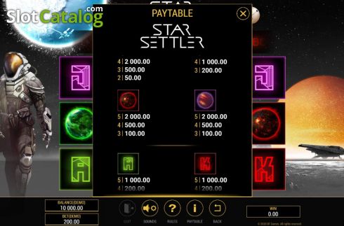 Οθόνη9. Star Settler Κουλοχέρης