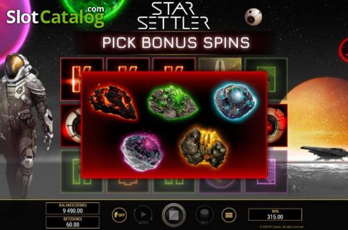 Οθόνη3. Star Settler Κουλοχέρης