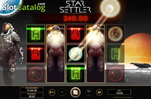 Οθόνη2. Star Settler Κουλοχέρης