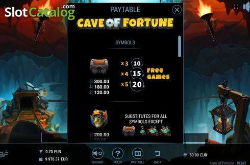 Οθόνη7. Cave of Fortune Κουλοχέρης