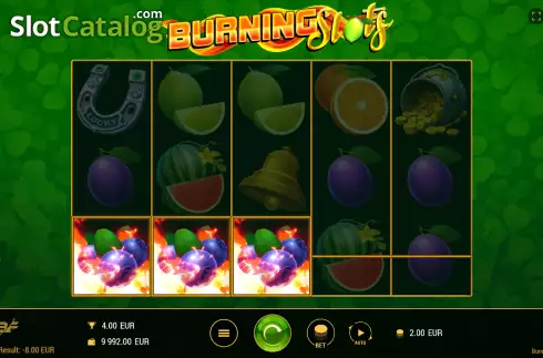 Οθόνη3. Burning Slots Κουλοχέρης 