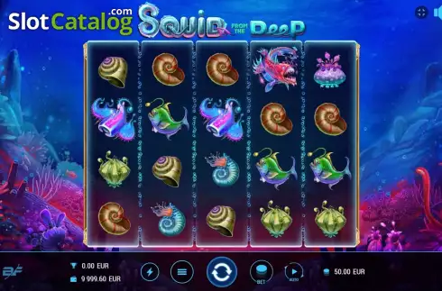 Οθόνη3. Squid From The Deep Κουλοχέρης 