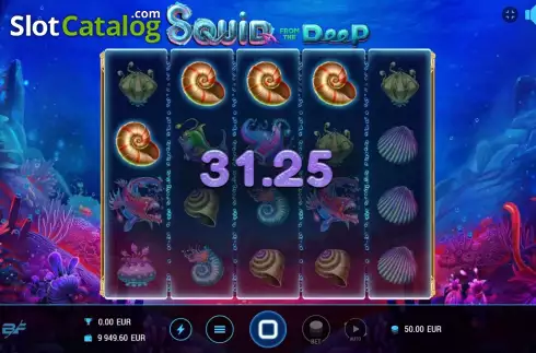 Οθόνη4. Squid From The Deep Κουλοχέρης 
