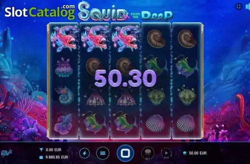 Οθόνη6. Squid From The Deep Κουλοχέρης 