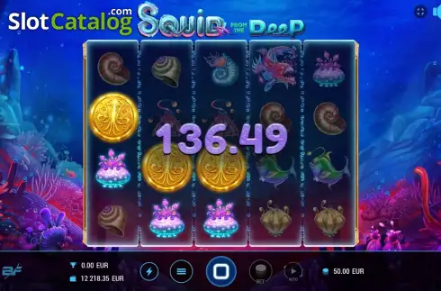 Οθόνη7. Squid From The Deep Κουλοχέρης 