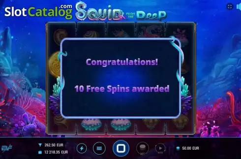 Οθόνη8. Squid From The Deep Κουλοχέρης 