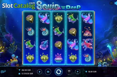 Οθόνη9. Squid From The Deep Κουλοχέρης 