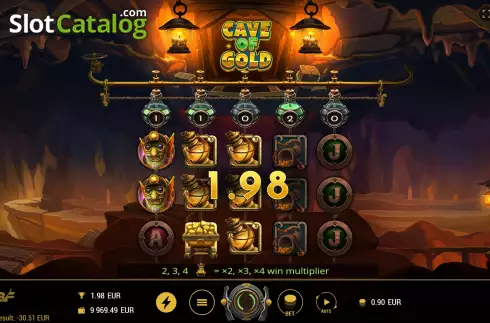 Οθόνη7. Cave of Gold Κουλοχέρης