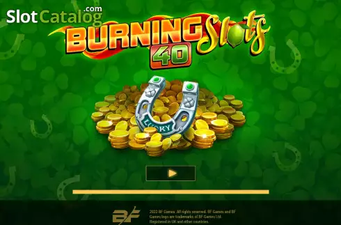 Οθόνη2. Burning Slots 40 Κουλοχέρης