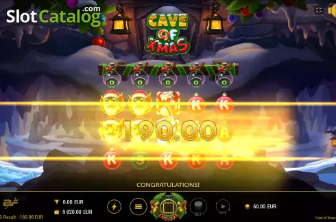 Οθόνη3. Cave of Xmas Κουλοχέρης