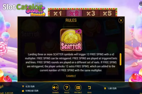 Οθόνη9. Sweet Reward Κουλοχέρης