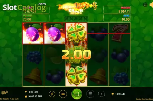 Οθόνη3. Burning Slots Cash Mesh Κουλοχέρης 