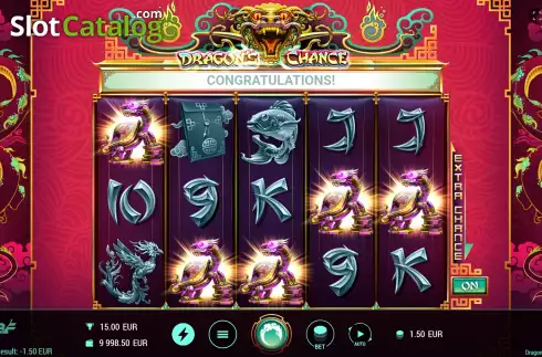 Οθόνη4. Dragon's Chance Κουλοχέρης