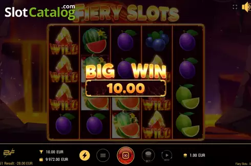Οθόνη5. Fiery Slots Κουλοχέρης