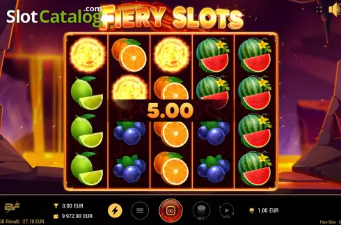 Οθόνη6. Fiery Slots Κουλοχέρης