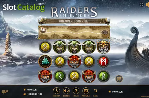 Οθόνη2. Raiders Of The North Κουλοχέρης