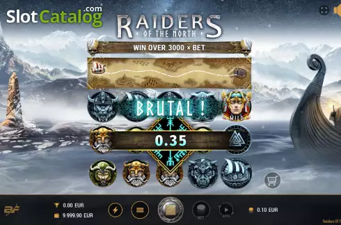 Οθόνη3. Raiders Of The North Κουλοχέρης