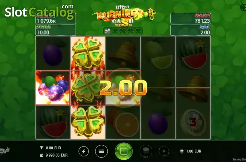 Οθόνη3. Ultra Burning Slots Cash Mesh Κουλοχέρης