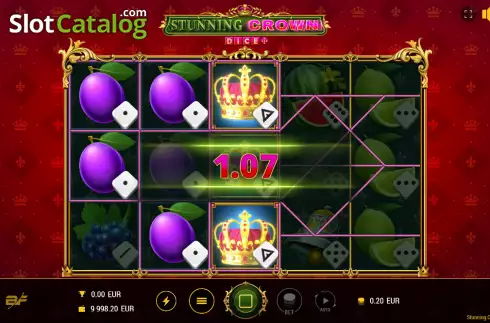 Οθόνη3. Stunning Crown Dice Κουλοχέρης