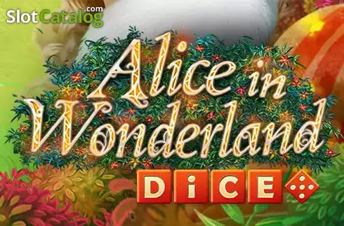 Alice in Wonderland Dice Λογότυπο Alice in Wonderland Dice Λογότυπο