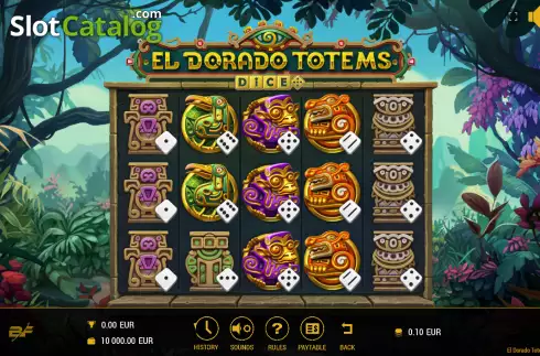 Οθόνη2. El Dorado Totems Dice Κουλοχέρης