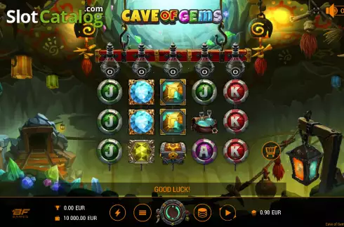 Οθόνη2. Cave of Gems Κουλοχέρης