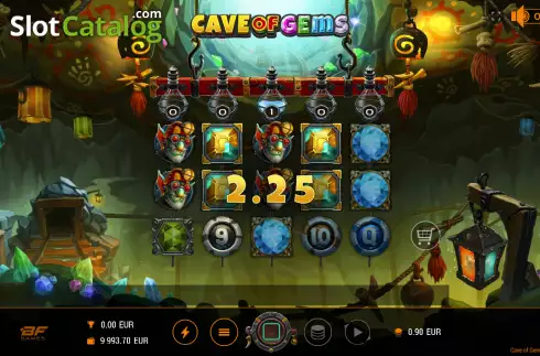 Οθόνη3. Cave of Gems Κουλοχέρης
