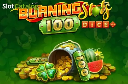 Burning Slots 100 Dice Λογότυπο Burning Slots 100 Dice Λογότυπο