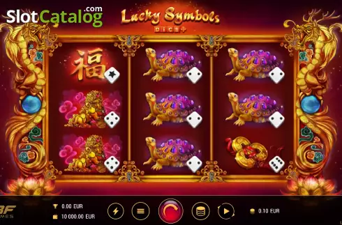 Οθόνη2. Lucky Symbols Dice Κουλοχέρης