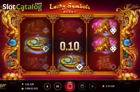Οθόνη3. Lucky Symbols Dice Κουλοχέρης