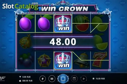 Οθόνη3. 1Win Crown Κουλοχέρης