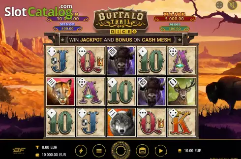Οθόνη2. Buffalo Trail Dice Κουλοχέρης