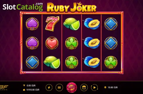 Οθόνη3. Ruby Joker Κουλοχέρης