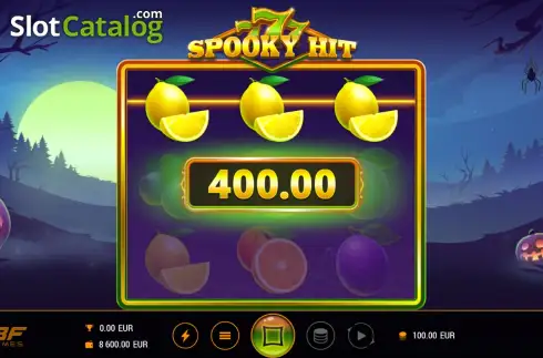 Οθόνη3. 777 Spooky Hit Κουλοχέρης 
